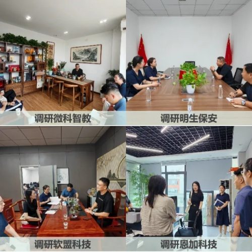 图片[1]-宜昌高新区企业服务局，精准调研软盟科技等企业需求，加速数字经济联盟建设-软盟