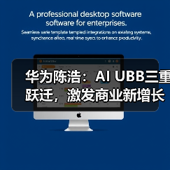 华为陈浩：AI UBB三重跃迁，激发商业新增长（图4）