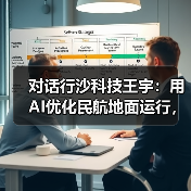 对话行沙科技王宇：用AI优化民航地面运行，让机场更智慧、更节能（图3）