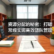 资源分配的秘密：打破常规实现高效团队管理（图1）