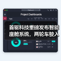 首驱科技重磅发布智能座舱系统，两轮车驶入“智能出行机器人”时代（图3）