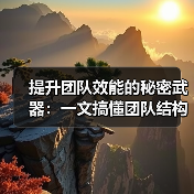 提升团队效能的秘密武器:一文搞懂团队结构设计的核心要素(图1) 提升团队效能的秘密武器:一文搞懂团队结构设计的核心要素(图1)