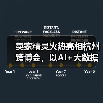 卖家精灵火热亮相杭州跨博会，以AI+大数据赋能跨境卖家高效出海！（图1）