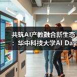 共筑AI产教融合新生态：华中科技大学AI Day成功举办（图1）