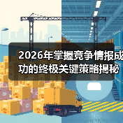 2026年掌握竞争情报成功的终极关键策略揭秘(图1) 2026年掌握竞争情报成功的终极关键策略揭秘(图1)