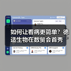 如何让看病更简单？德适生物在数贸会首秀“中国方案”（图4）
