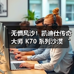 无惧风沙！凯迪仕传奇大师 K70 系列沙漠 “耐撕挑战”，解锁智能锁品质新高度（图3）