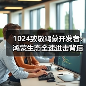 1024致敬鸿蒙开发者：鸿蒙生态全速进击背后的真正主角（图2）