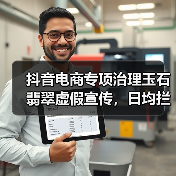 抖音电商专项治理玉石翡翠虚假宣传，日均拦截违规商品5万件（图2）