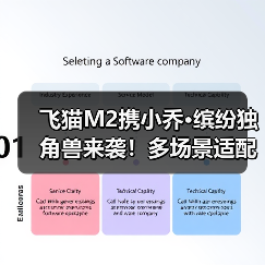 飞猫M2携小乔·缤纷独角兽来袭！多场景适配，网络浪漫两不误（图2）