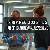 闪耀APEC 2025,LG电子以前沿科技沉浸式展现未来技术愿景(图2) 闪耀APEC 2025,LG电子以前沿科技沉浸式展现未来技术愿景(图2)