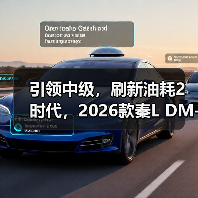 引领中级，刷新油耗2时代，2026款秦L DM-i上市限时9.28万起（图2）