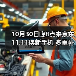 10月30日晚8点来京东11.11换新手机 多重补贴至高立减2000元（图1）