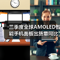 三季度全球AMOLED智能手机面板出货量同比增长11.7% 维信诺排名全球第三(图3) 三季度全球AMOLED智能手机面板出货量同比增长11.7% 维信诺排名全球第三(图3)