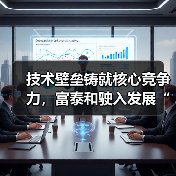 技术壁垒铸就核心竞争力,富泰和驶入发展“快车道”(图1) 技术壁垒铸就核心竞争力,富泰和驶入发展“快车道”(图1)