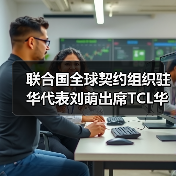 联合国全球契约组织驻华代表刘萌出席TCL华星全球显示生态大会（图3）