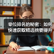 零位排名的秘密：如何快速获取精选摘要提升点击率（图1）