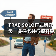 TRAE SOLO正式版升级：多任务并行提升复杂项目开发效率（图1）