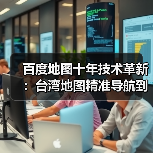 百度地图十年技术革新：台湾地图精准导航到巷弄（图1）