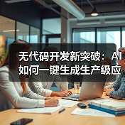 无代码开发新突破：AI如何一键生成生产级应用？（图1）