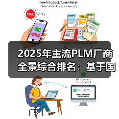 2025年主流PLM厂商全景综合排名：基于国产化适配性角度看谁在领跑2025？（图1）