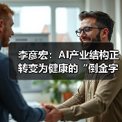 李彦宏：AI产业结构正转变为健康的“倒金字塔”（图3）