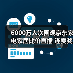 6000万人次围观京东家电家居比价直播 连麦奖金总额超300万元（图1）