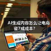 AI生成内容怎么让电商省7成成本？（图2）