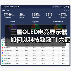 三星OLED电竞显示器如何以科技致敬T1六冠传奇？（图1）
