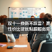 双十一换新不踩雷？高性价比键鼠贴膜服务限时特惠（图2）