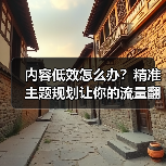 内容低效怎么办？精准主题规划让你的流量翻倍增长（图1）