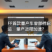 FF首款量产车零部件启运，量产进程加速？（图1）