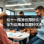 双十一囤货也囤快乐？华为应用会员限时优惠揭秘（图2）