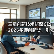 三星创新技术斩获CES 2026多项创新奖，引领未来科技趋势（图2）
