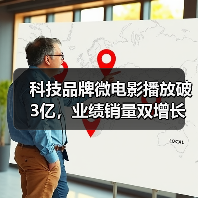 科技品牌微电影播放破3亿，业绩销量双增长！（图2）