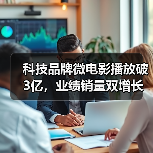 科技品牌微电影播放破3亿，业绩销量双增长！（图4）