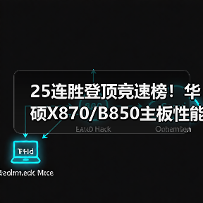 25连胜登顶竞速榜！华硕X870/B850主板性能颜值齐拉满（图4）