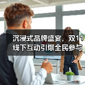沉浸式品牌盛宴，双11线下互动引爆全民参与（图1）