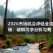 2026市场机会评估全攻略：破解需求分析与竞争格局秘诀（图3）