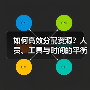 如何高效分配资源？人员、工具与时间的平衡之道（图1）
