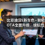 比亚迪汉L新车色+智能OTA全面升级，续航性能双突破引关注（图1）