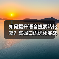 如何提升语音搜索转化率？掌握口语优化实战技巧（图1）