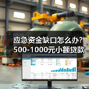 应急资金缺口怎么办？500-1000元小额贷款怎么选更靠谱？（图1）