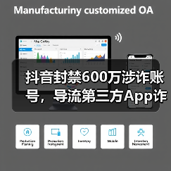 抖音封禁600万涉诈账号，导流第三方App诈骗如何精准识别？（图1）