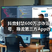 抖音封禁600万涉诈账号，导流第三方App诈骗如何精准识别？（图2）