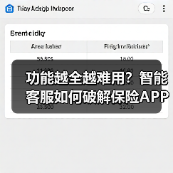 功能越全越难用？智能客服如何破解保险APP服务难题？（图2）