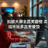 智能大屏全品类霸榜 高端市场多品类登顶（图2）