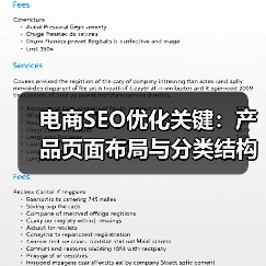 电商SEO优化关键：产品页面布局与分类结构怎么优化爆单？（图3）
